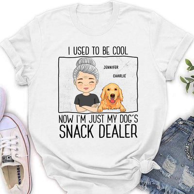 Just A Snack Dealer - Personalized Custom Women's T-shirt