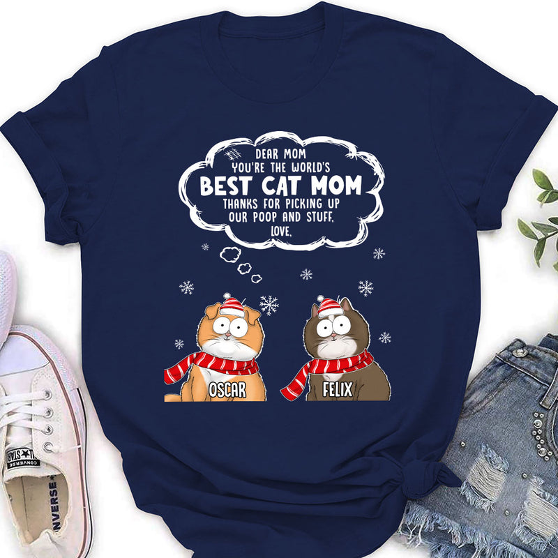 Grateful To Dog Mom - Personalized Custom Women&