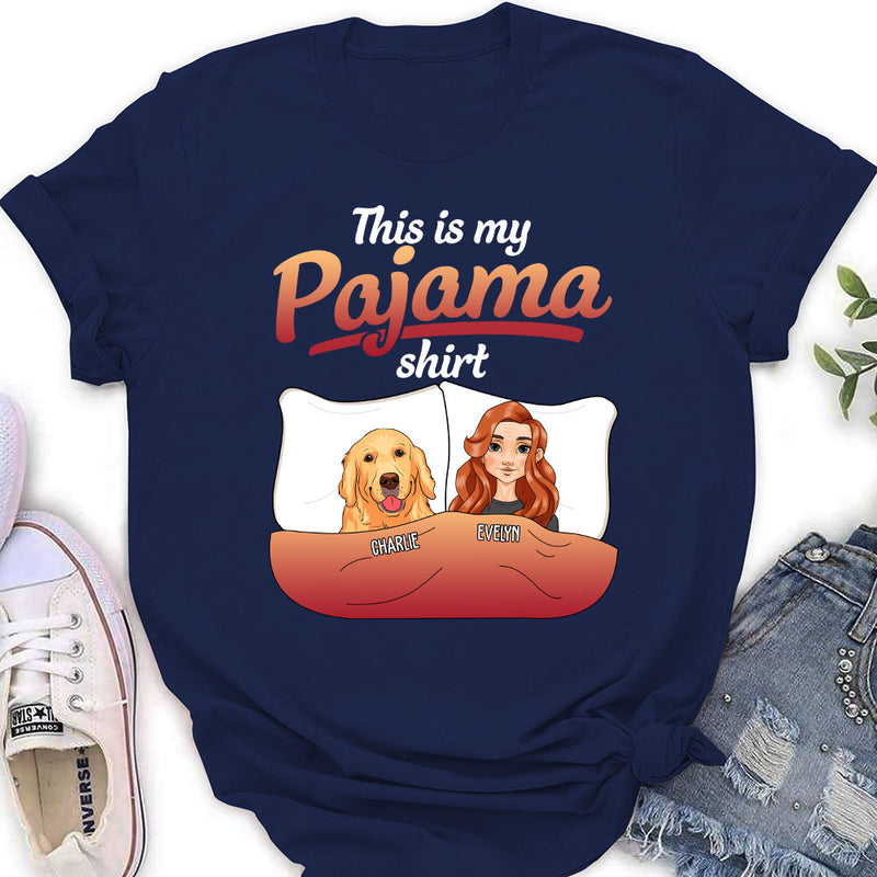 Pajama With Pet - Personalized Custom Women&