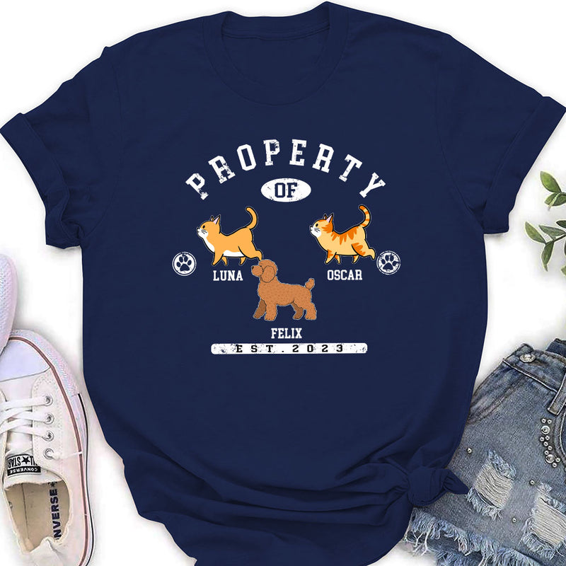 Pet Property - Personalized Custom Women&