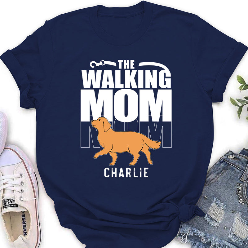 Walking Mom - Personalized Custom Women&