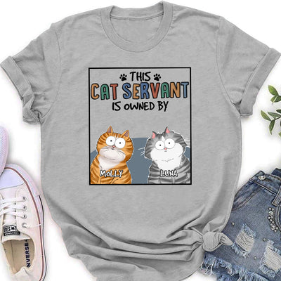 This Pet Servant - Personalized Custom Women's T-shirt