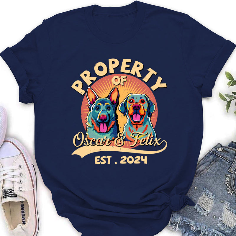 You Are My Property - Personalized Custom Women&