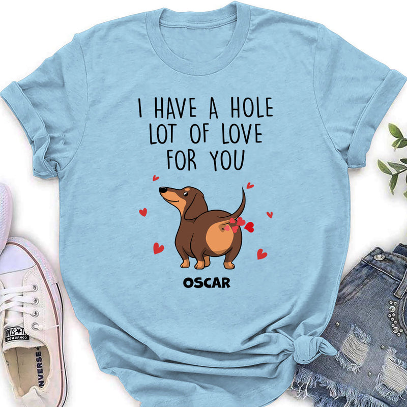 A W-Hole Lot - Personalized Custom Women&