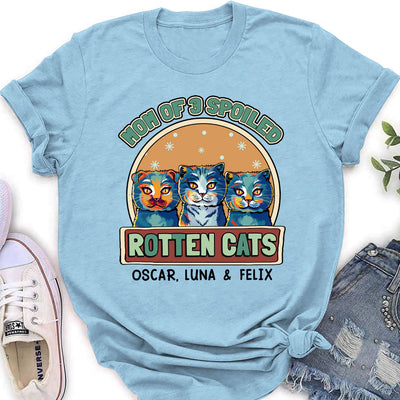 Pop Art Rotten Cats - Personalized Custom Women's T-shirt