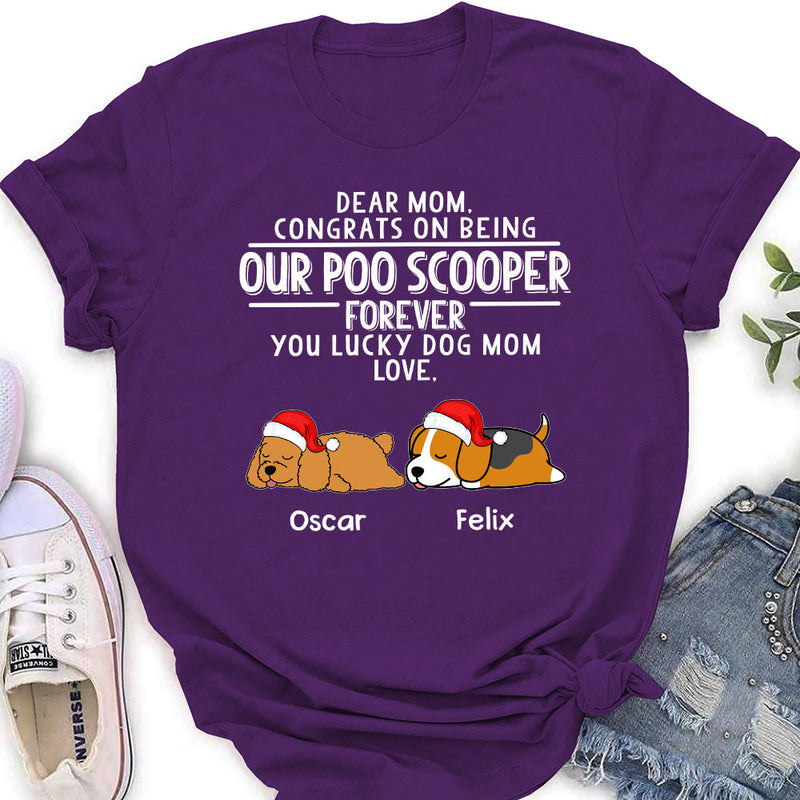 Congrats Best Dog Mom - Personalized Custom Women&