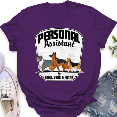 Personal Assistant - Personalized Custom Women's T-shirt