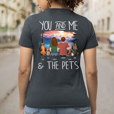 You Me Dogs - Personalized Custom Women's T-shirt