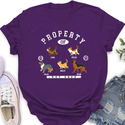 Pet Property - Personalized Custom Women's T-shirt