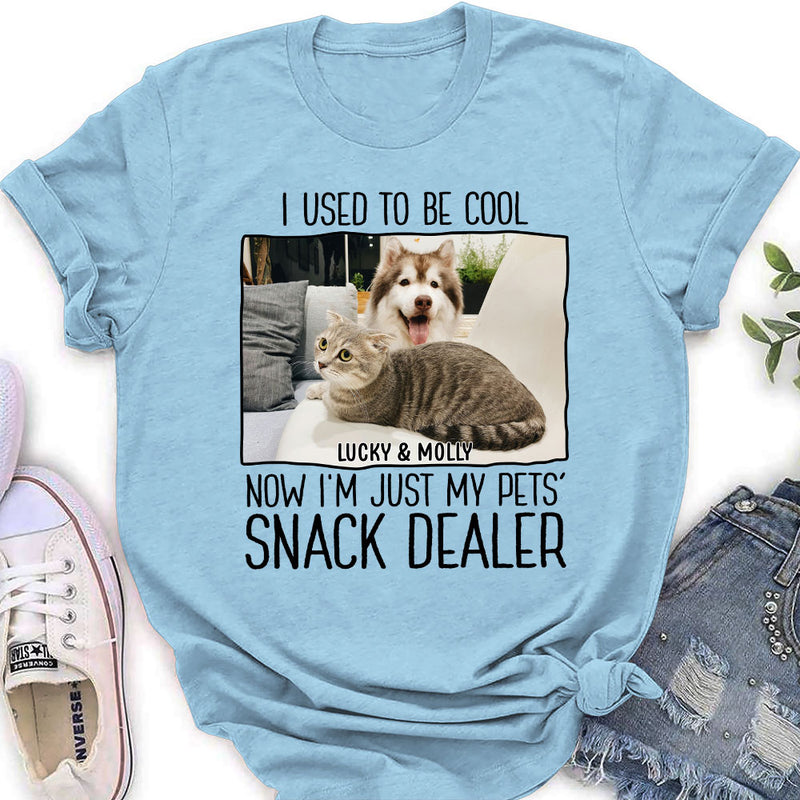 Just A Pet Snack Dealer Photo - Personalized Custom Women&