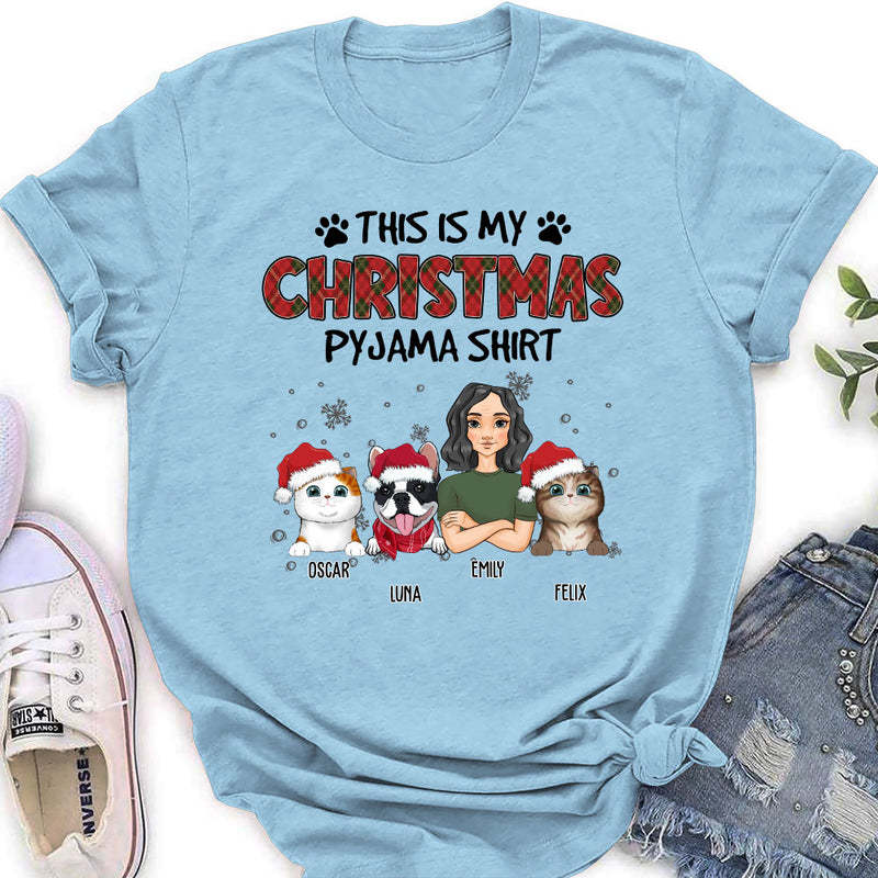 My Christmas Pawjama - Personalized Custom Women&