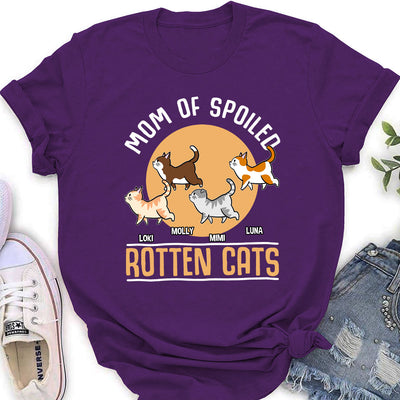 Spoiled Cats - Personalized Custom Women's T-shirt