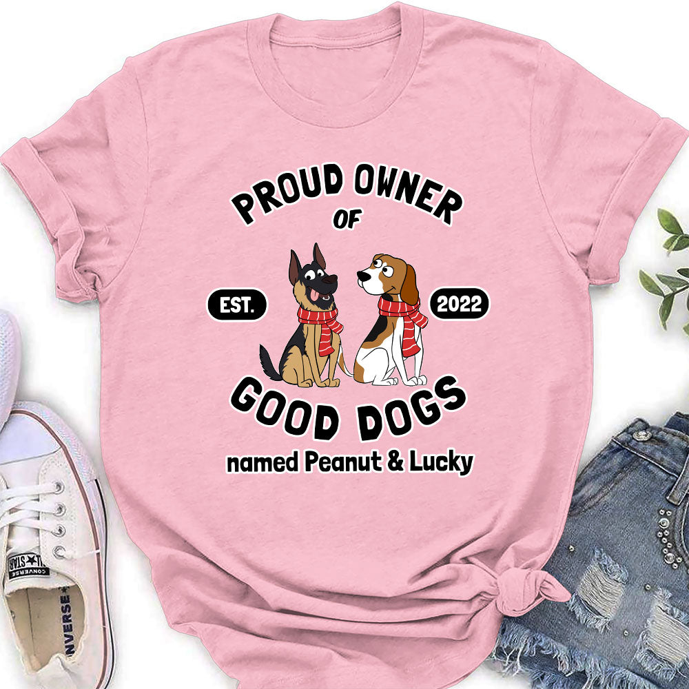 The Proud Owner - Personalized Custom Women's T-shirt