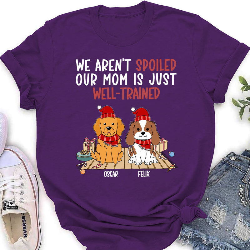 Well Trained Dog Mom - Personalized Custom Women&