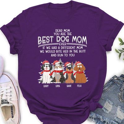 You Are The Best Dog Dad - Personalized Custom Women's T-shirt