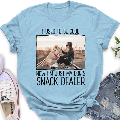 Just A Snack Dealer Photo - Personalized Custom Women's T-shirt