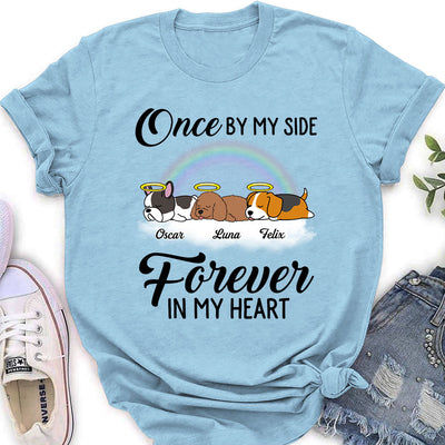 Once By My Side - Personalized Custom Women's T-shirt