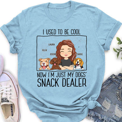 Just A Snack Dealer - Personalized Custom Women's T-shirt