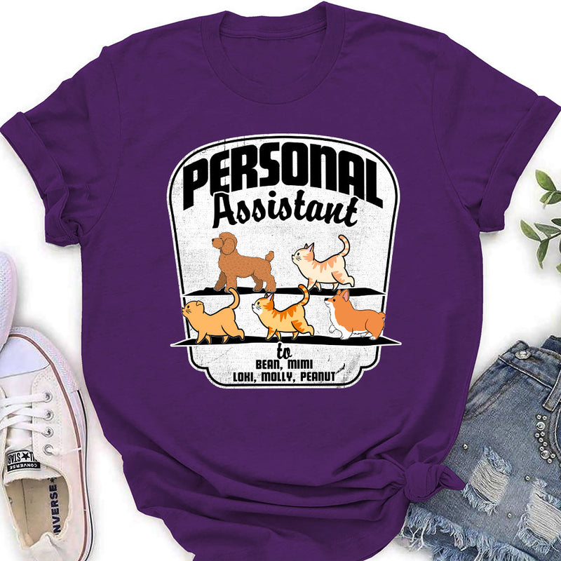 Pets Personal Assistant - Personalized Custom Women&