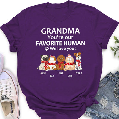 To My Human - Personalized Custom Women's T-shirt