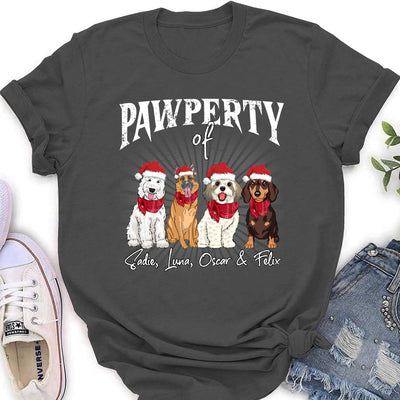 Vintage Dog Property - Personalized Custom Women's T-shirt