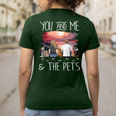 You Me Dogs - Personalized Custom Women's T-shirt