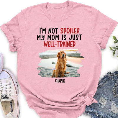 Well Trained Mom  - Personalized Custom Women's T-shirt