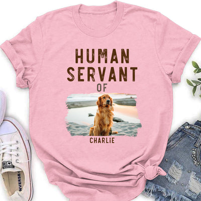 The Human Servant - Personalized Custom Women's T-shirt