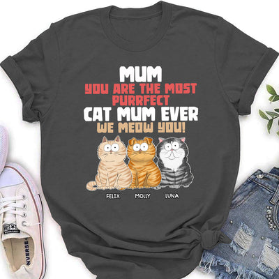 The Most Purrfect - Personalized Custom Women's T-shirt