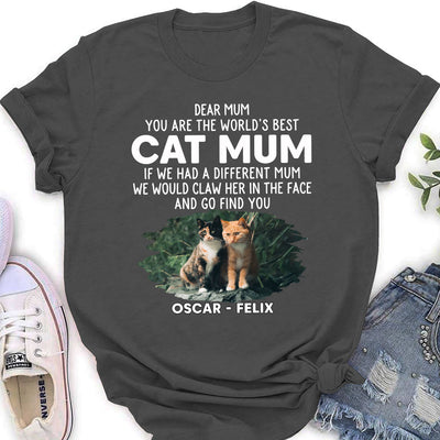 We Would Claw Photo - Personalized Custom Women's T-shirt