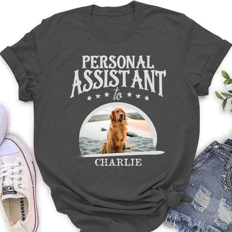 Dog Personal Assistant - Personalized Custom Women&