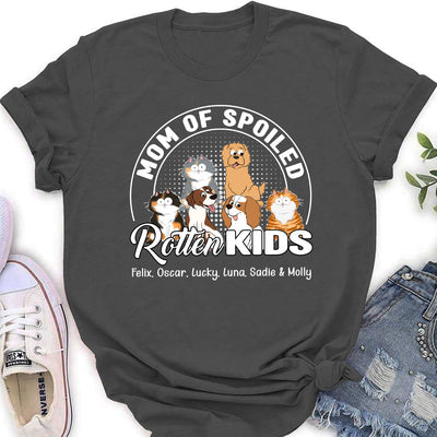 Spoiled Rotten Kids - Personalized Custom Women's T-shirt