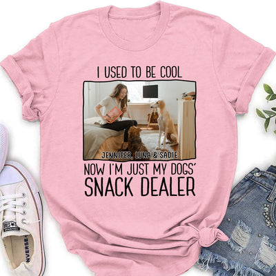 Just A Snack Dealer Photo - Personalized Custom Women's T-shirt