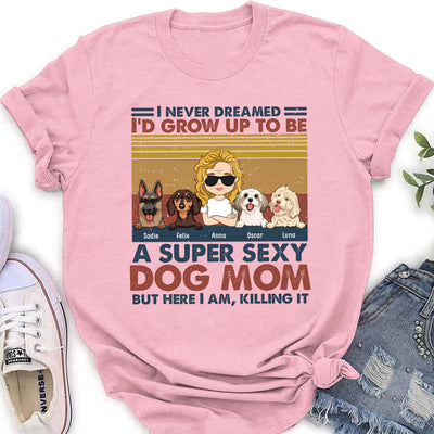 Ultimate Dog Dad - Personalized Custom Women's T-shirt