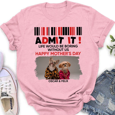 Happy Mothers Day - Personalized Custom Women's T-shirt