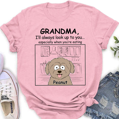 Always Look Up - Personalized Custom Women's T-shirt