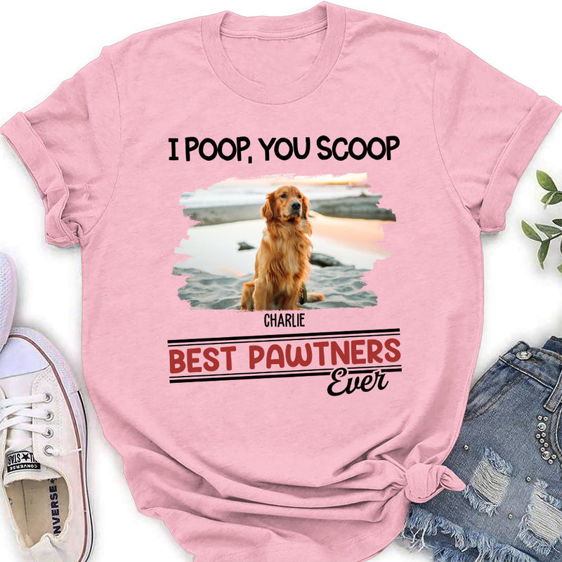 Best Pawtners Ever - Personalized Custom Women&