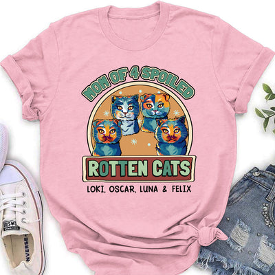 Pop Art Rotten Cats - Personalized Custom Women's T-shirt