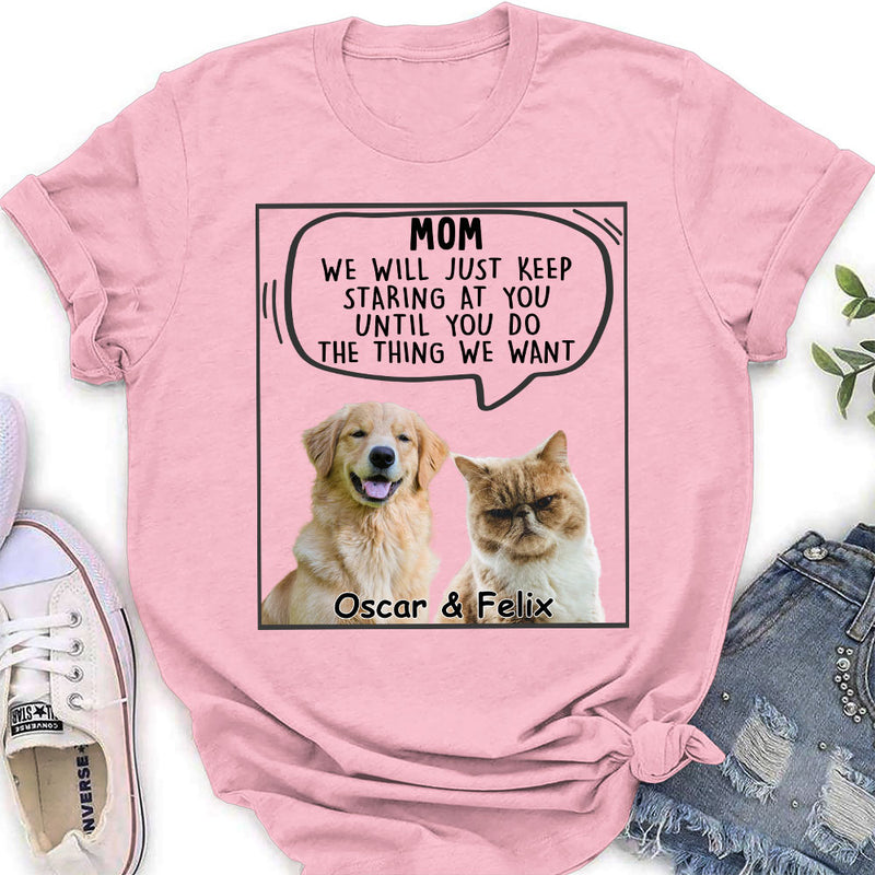 Pets Will Just - Personalized Custom Women&