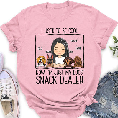 Just A Snack Dealer - Personalized Custom Women's T-shirt