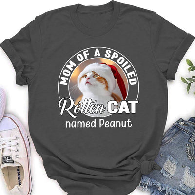 Spoiled Rotten Cats Photo - Personalized Custom Women's T-shirt