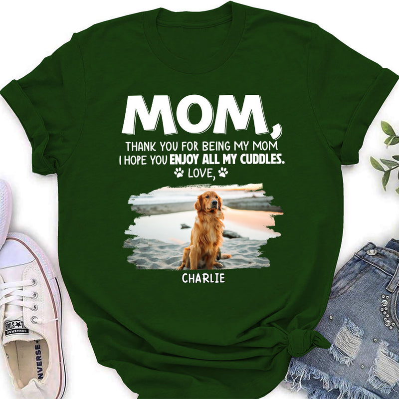 Enjoy Cuddles - Personalized Custom Women&