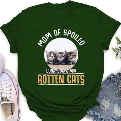 Spoiled Cats - Personalized Custom Women's T-shirt