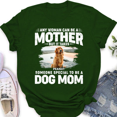 Special Dog Mom - Personalized Custom Women's T-shirt