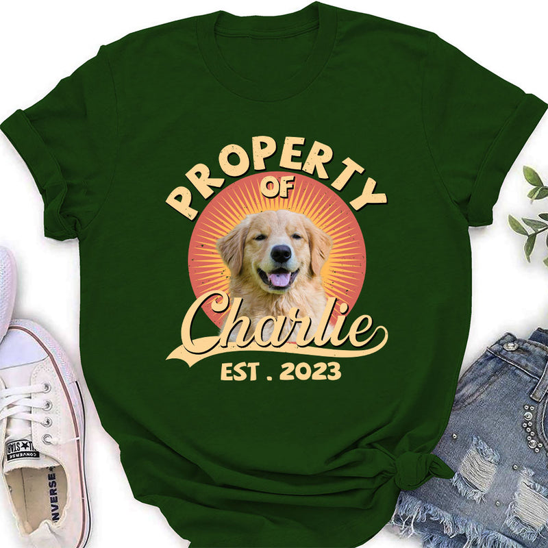 You Are My Property - Personalized Custom Women&