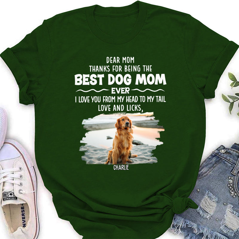 Funny Head To Tail - Personalized Custom Women&