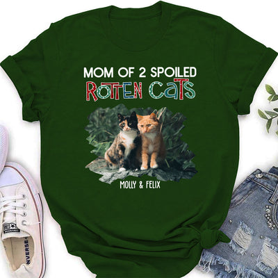 Dad Of A Spoiled Rotten Dog 2 - Personalized Custom Women's T-shirt