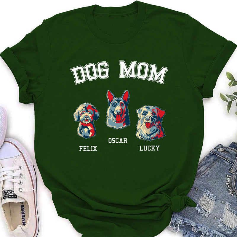 Basic Dog Dad - Personalized Custom Women&