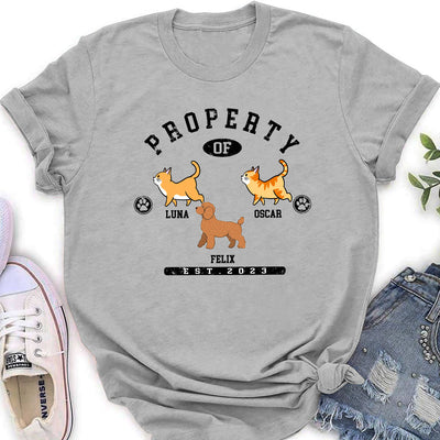 Pet Property - Personalized Custom Women's T-shirt