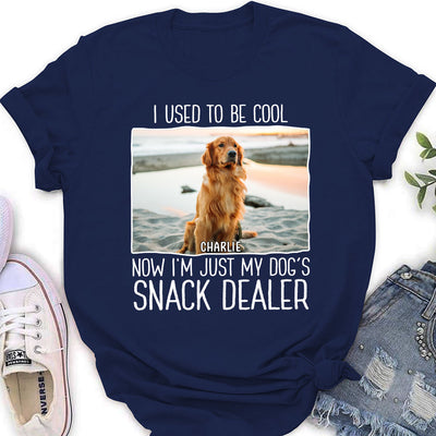 Just A Snack Dealer 2 Photo - Personalized Custom Women's T-shirt